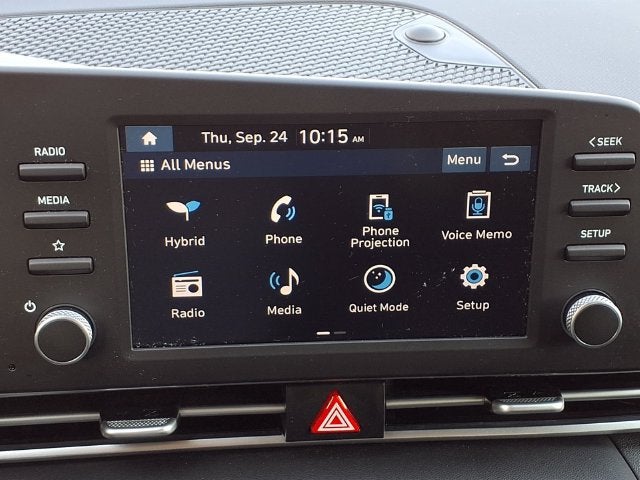 2026 Hyundai Elantra Hybrid Blue