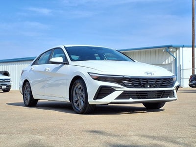 2026 Hyundai Elantra Hybrid Blue