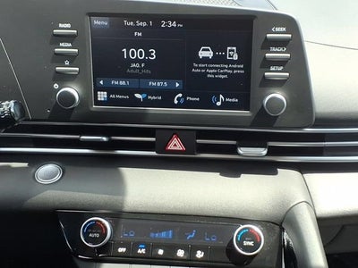 2026 Hyundai Elantra Hybrid Blue