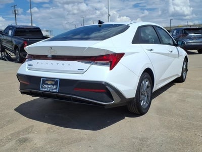 2026 Hyundai Elantra Hybrid Blue